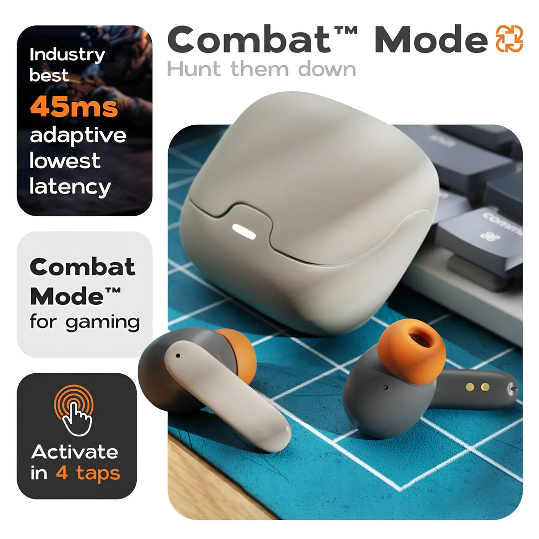 Jogrytece Bluetooth 5.4 Earphones | ANC, 40H Battery & Waterproof