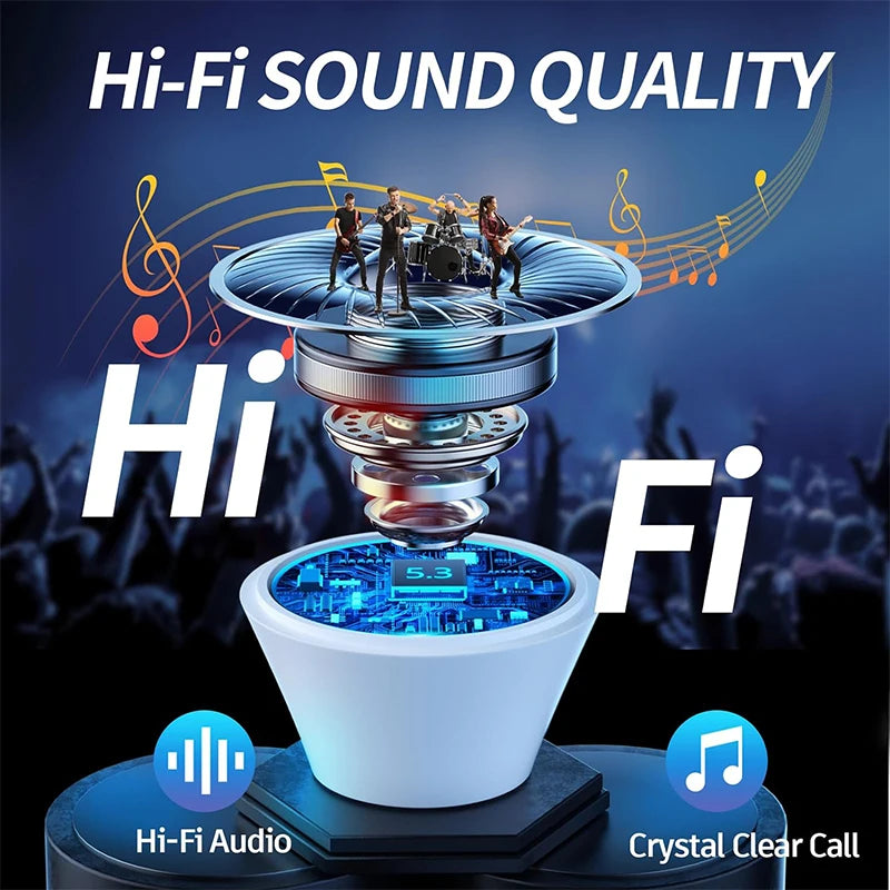 FYUERO ANC In-Ear Earphones – Bluetooth 5.3, Waterproof, 4 Drivers – audio-accessory
