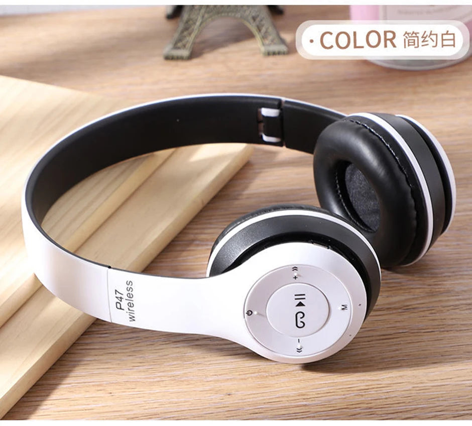Brorikoy Wireless Bluetooth Ear Hook Headphones with ANC & Mic – Secure Fit for Sports & Calls