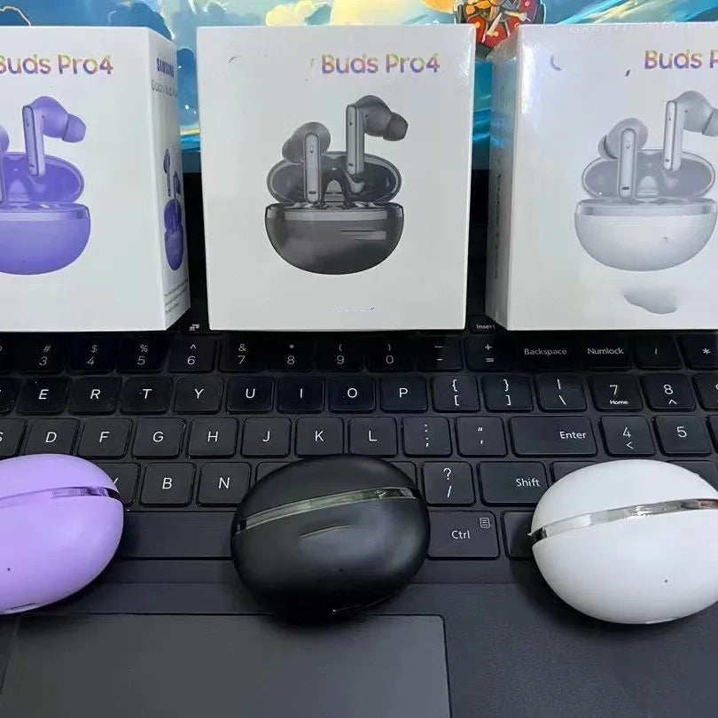 AIBOULLY Noise-Cancelling Earphones – Bluetooth, Buds4 Pro Compatible