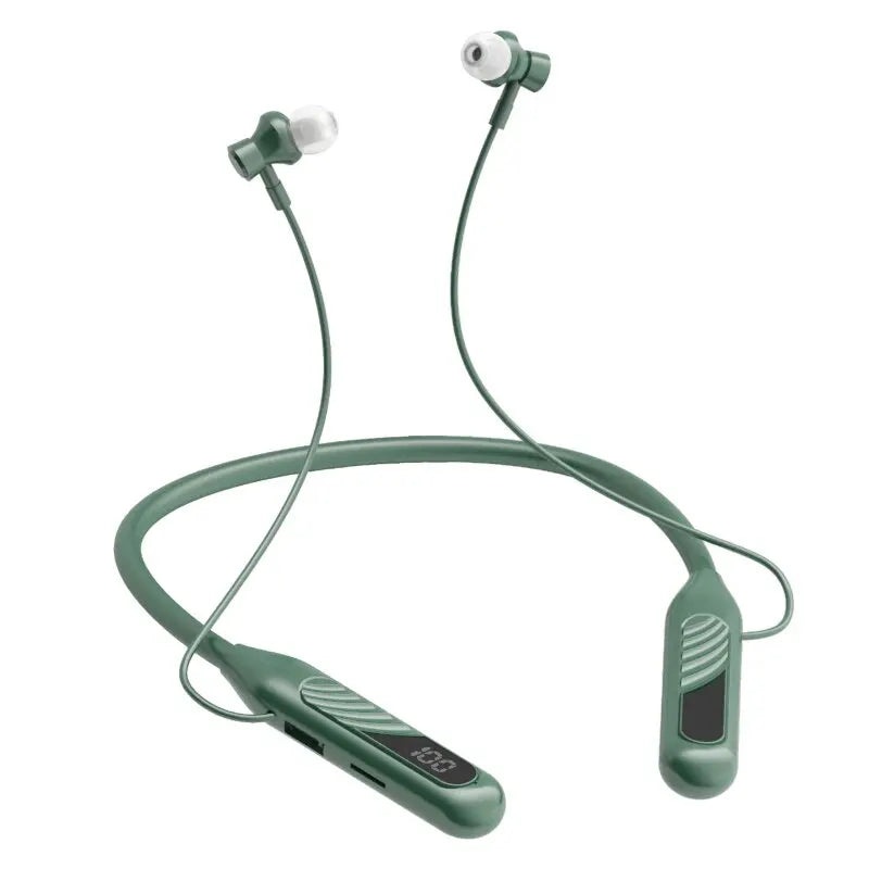 Wireless Bluetooth Earbuds with Touch Control & Charging Display