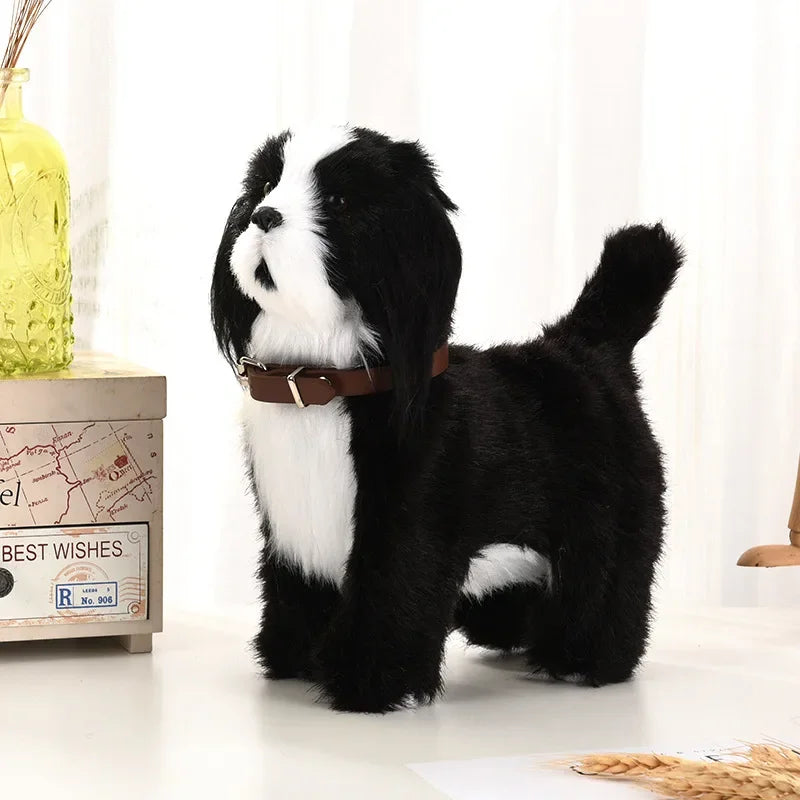 Electronic Plush Dog Toy – Sound & Motion Pet for Kids