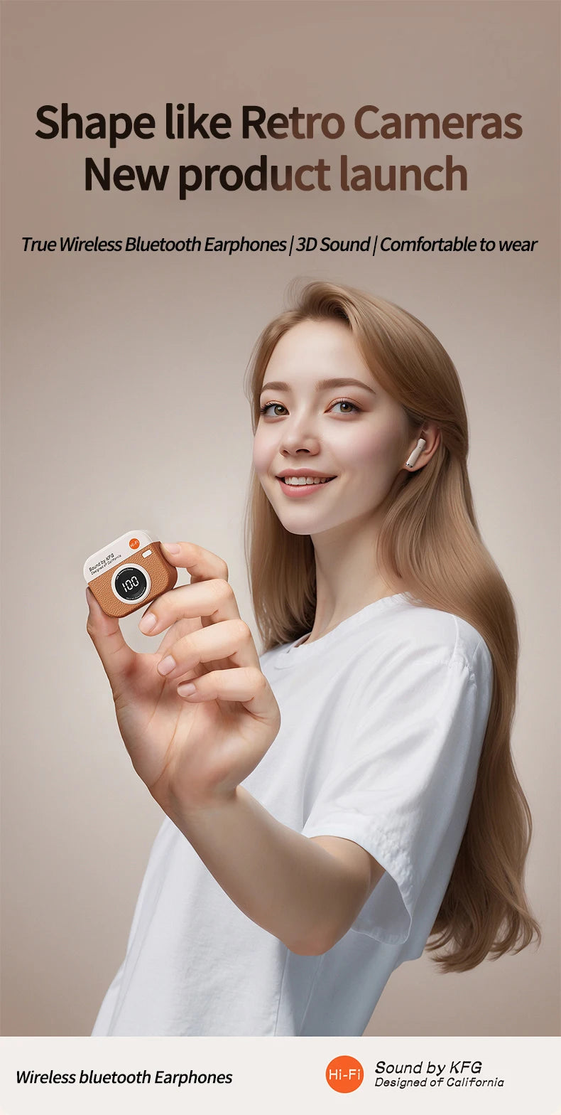 🎧 Game Wireless Earbuds with Noise Cancelling – Long Battery Life