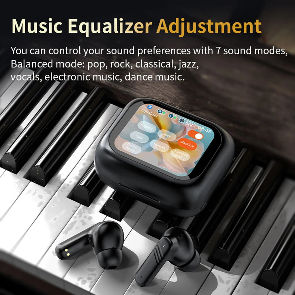 CUGUU LX10 Bluetooth 5.4 Earbuds – ANC, ENC, Touch Screen
