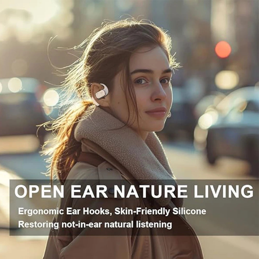 AideeMaster Bluetooth 5.3 Open-Ear – ANC, Waterproof, Sports