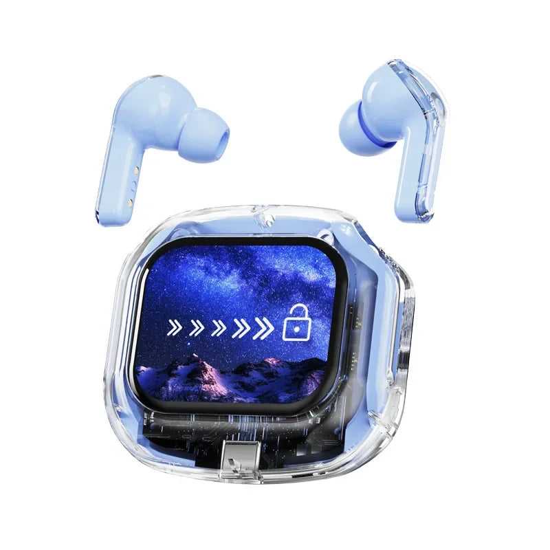 Beauddy TWS Bluetooth 5.4 Earbuds – ANC, Stereo Bass, LED