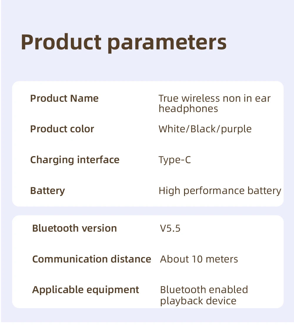 WJOY Bluetooth 5.4 Earbuds with Real-Time Translation – audio-accessory