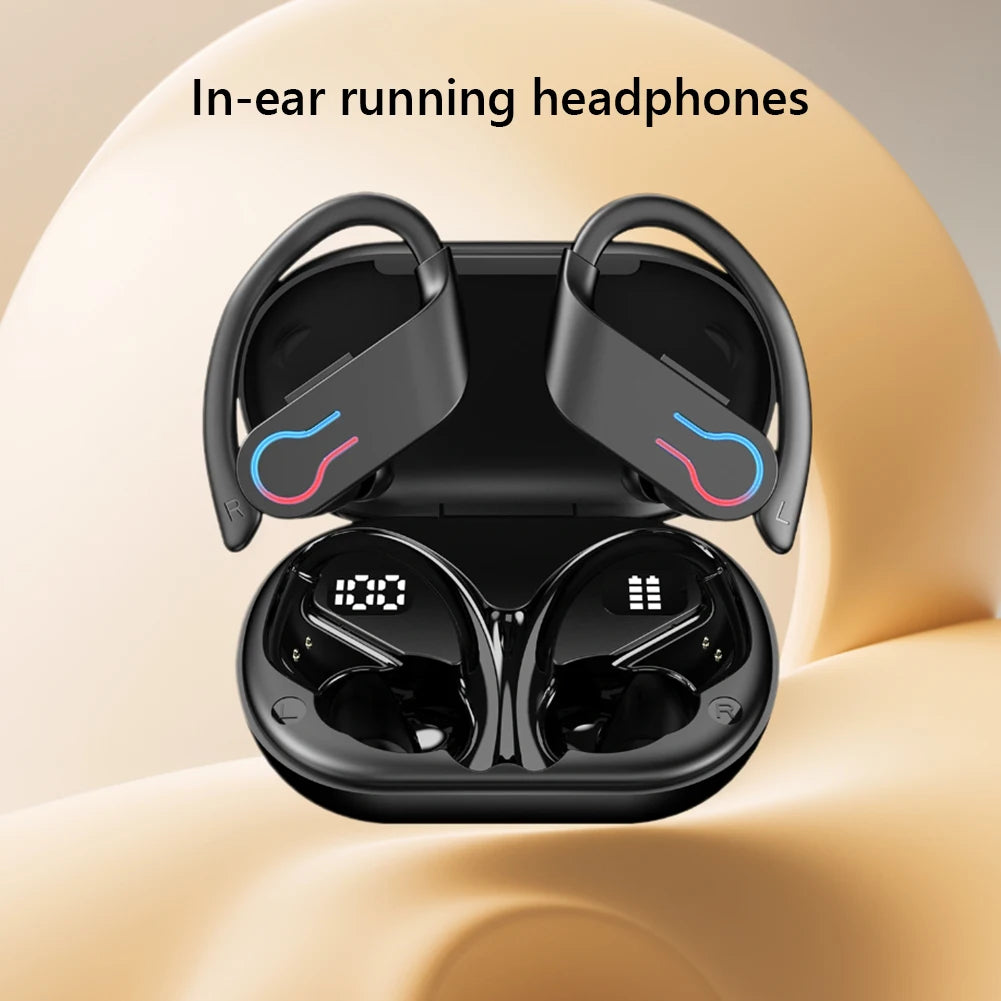 Bluetooth 5.3 Waterproof Sports Earbuds with Mic – audio-accessory