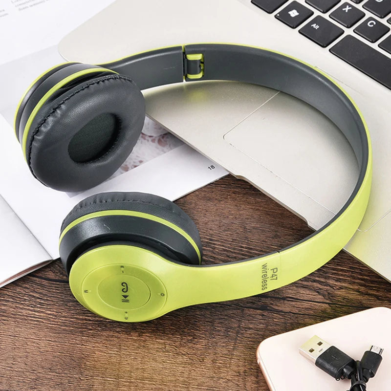 Brorikoy Wireless Bluetooth Ear Hook Headphones with ANC & Mic – Secure Fit for Sports & Calls