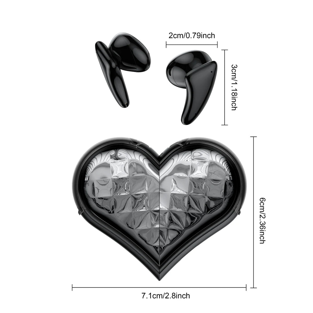 RANRZL Bluetooth 5.3 Wireless Earphones – True Wireless, Mic, Siri