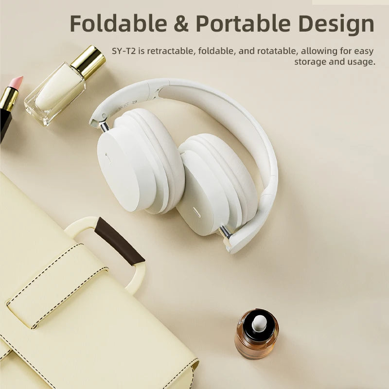 VAORLO Bluetooth 5.3 Headphones – Wireless/Wired with Mic