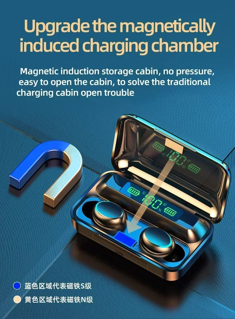 Wireless Bluetooth Earphones | In-Ear ANC with Charging Case