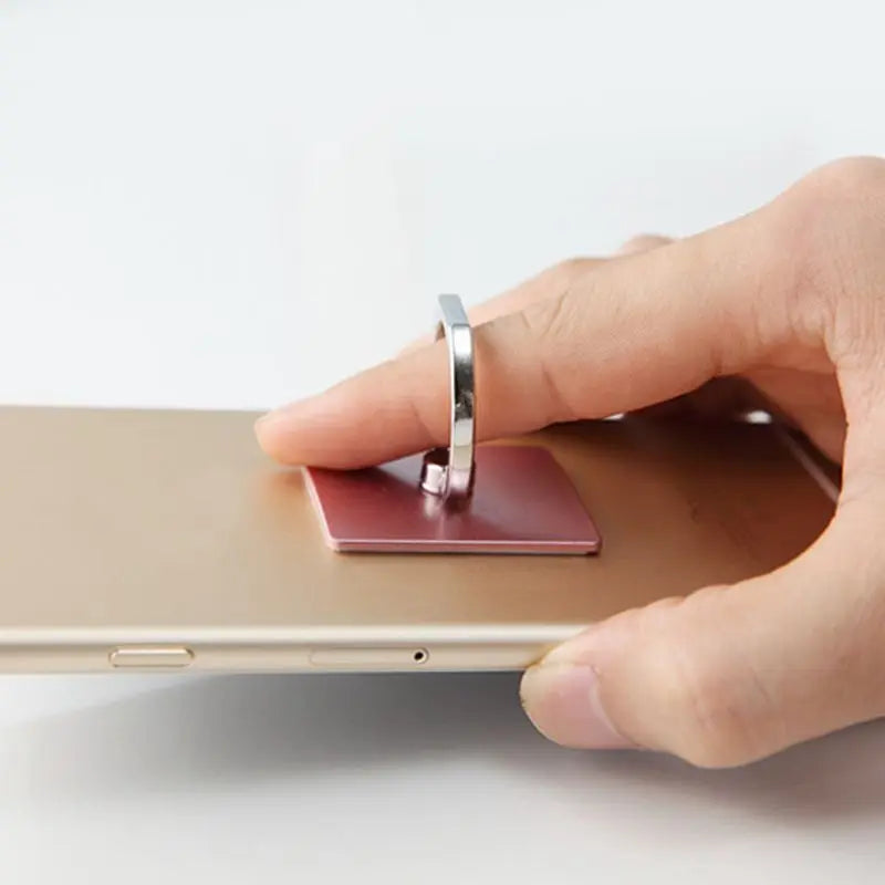360° Finger Ring Phone Holder – Universal Rotating Grip Stand