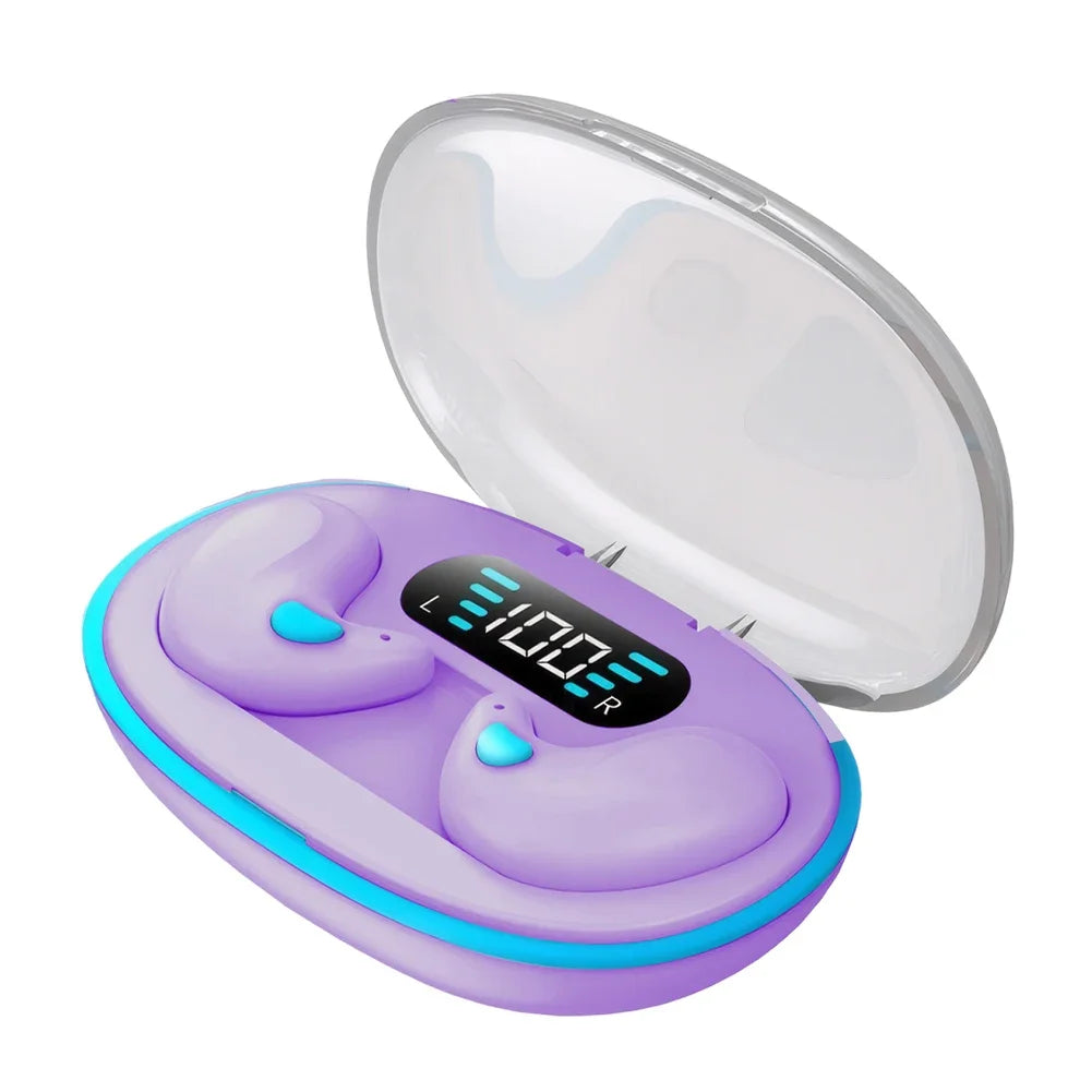 Shunmaii X55 Sleep Earbuds – Bluetooth 5.3 Noise Cancelling In-Ear