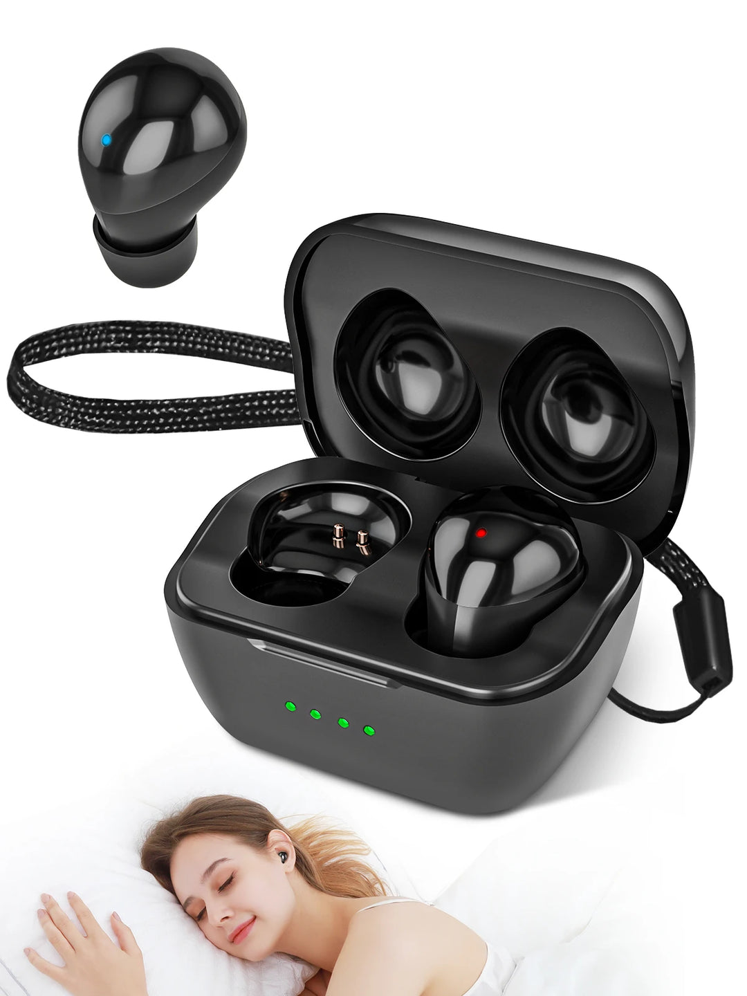 Puredemo Y18 Mini Bluetooth Headphones – ANC, Deep Bass