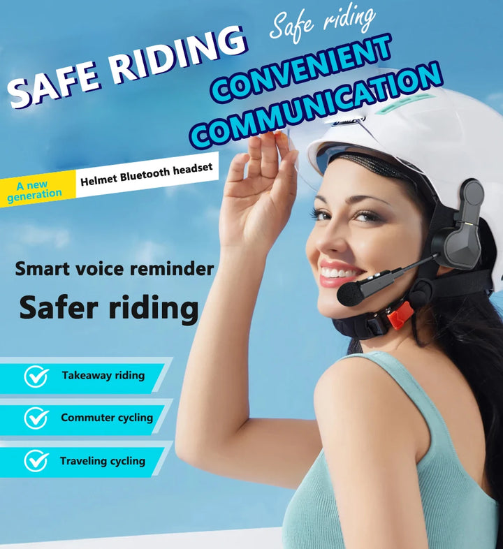 VELEV BT9 Helmet Bluetooth Headset – Waterproof, 23H Talk – audio-accessory