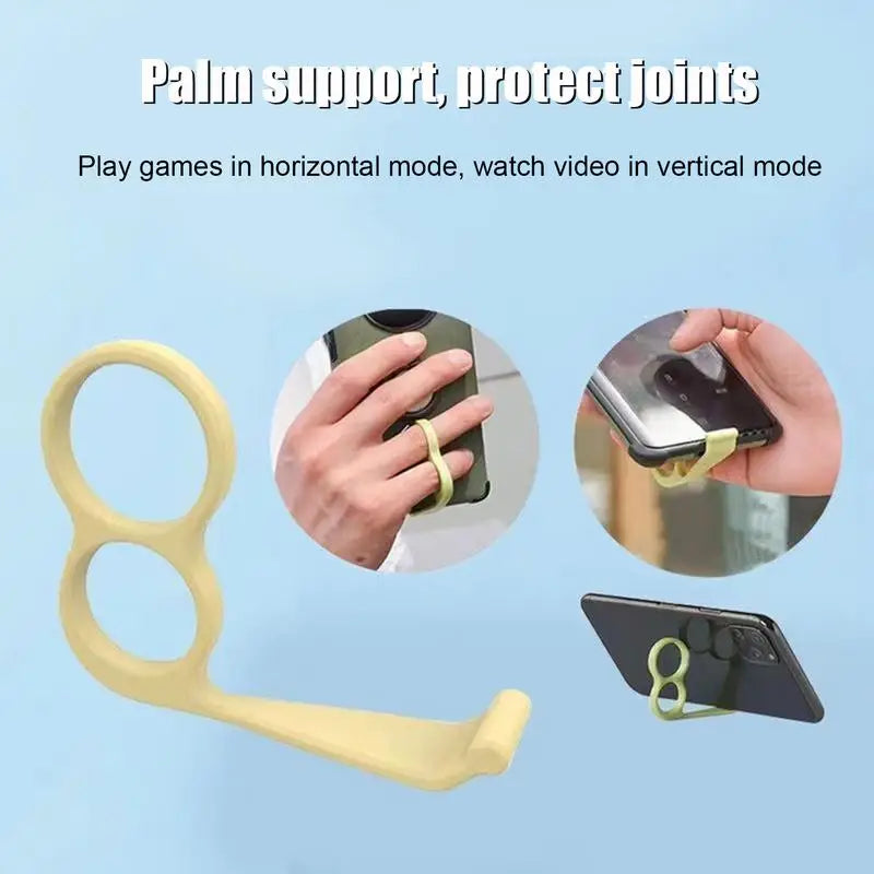 10pcs Lazy Bracket Phone Finger Holder Set – Universal Grip for Smartphones – cute-accessory