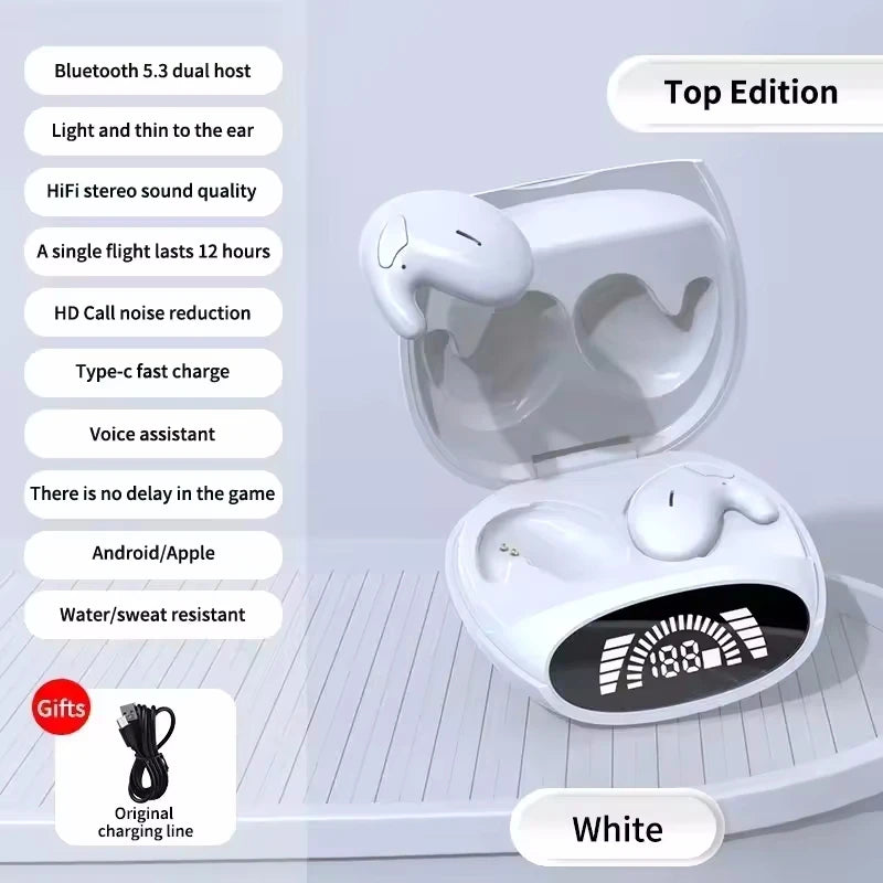 AyeBeau TWS Bluetooth 5.3 Earbuds – Noise Cancelling, Waterproof, Hi-Fi Stereo