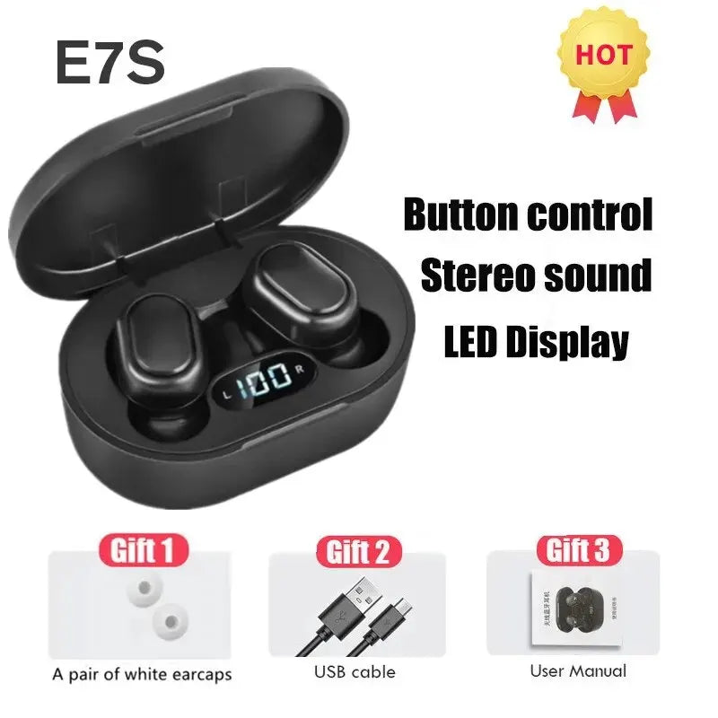 dtvane E7s TWS Wireless Headphones – 40H Playtime, Waterproof