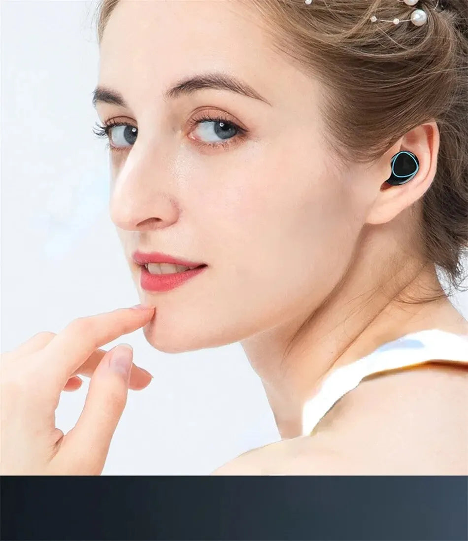 TWS Bluetooth In-Ear Earphones – Hi-Fi 3D Sound, Low Latency, Long Battery Life