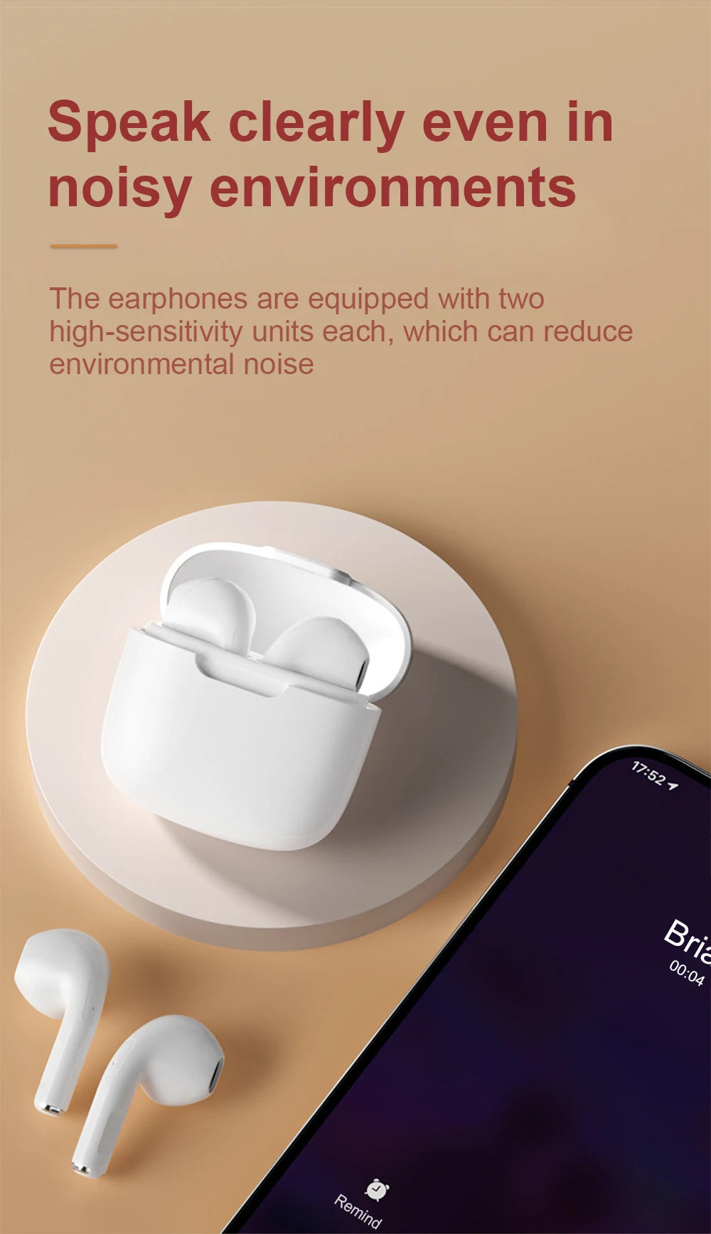 Resbii A2 Bluetooth 5.3 Earbuds – Low Latency, HD Call