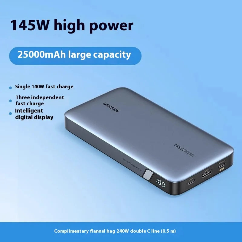 UGREEN 140W Power Bank 25000mAh | Fast Laptop Charger