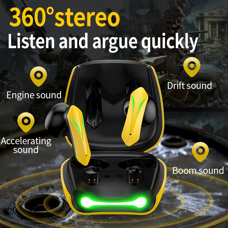 Gearix TWS Wireless Earbuds – Noise Cancelling & Waterproof