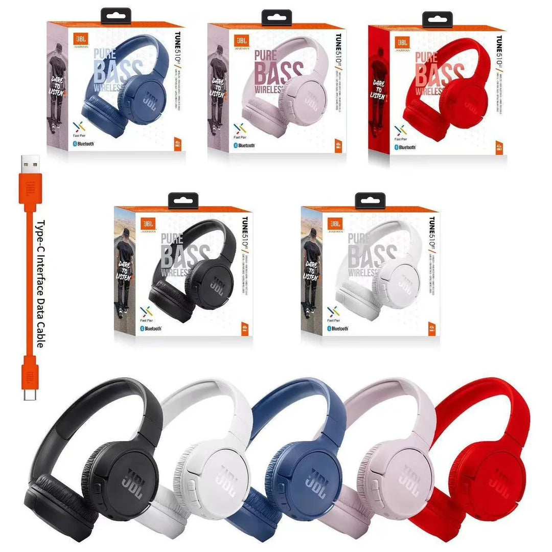 TUNE510BT Wireless Bluetooth Earphones – Deep Bass & Gaming – audio-accessory