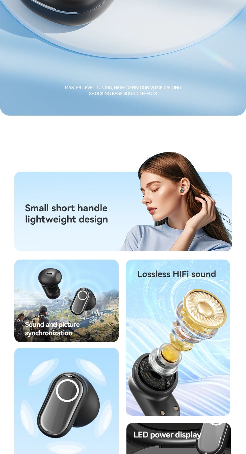 Basix M86 TWS Earphones – Bluetooth 5.3, 20H Playtime – audio-accessory