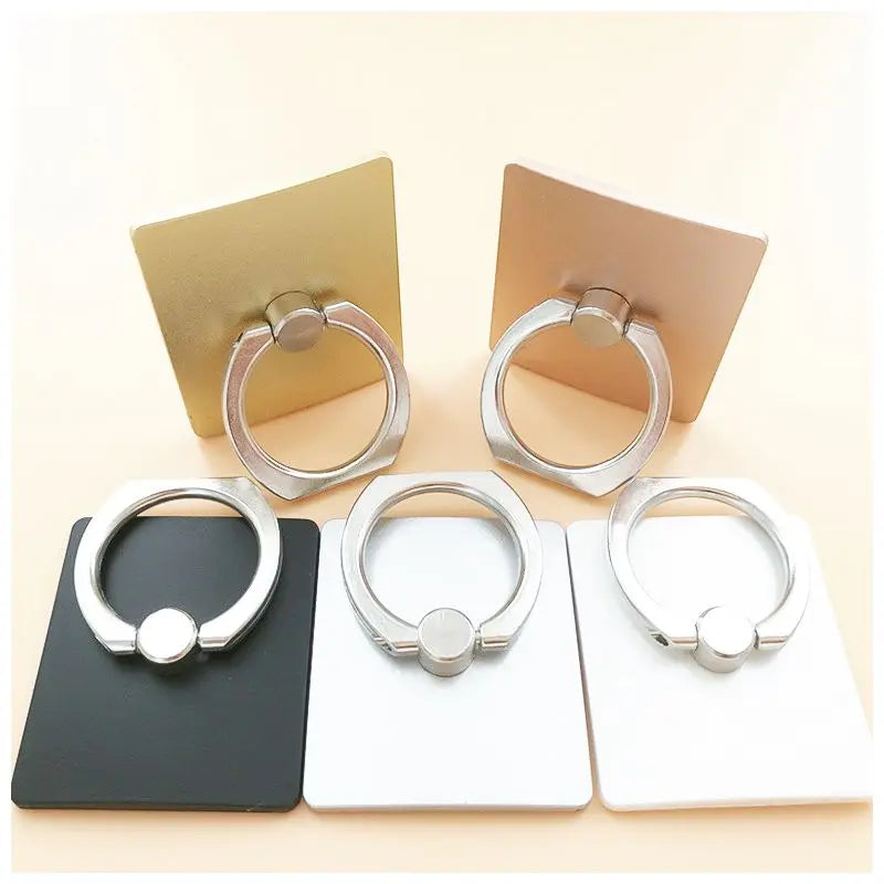 360° Finger Ring Phone Holder – Universal Rotating Grip Stand