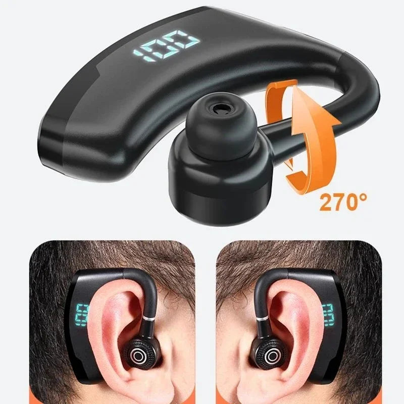 Kebidumei Bone Conduction Headphones – Bluetooth 5.2, IPX5, ANC