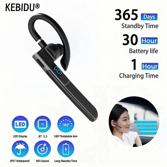 Kebidumei X6 Bluetooth 5.3 Headset – ANC, 15H Playtime, IPX5 – audio-accessory