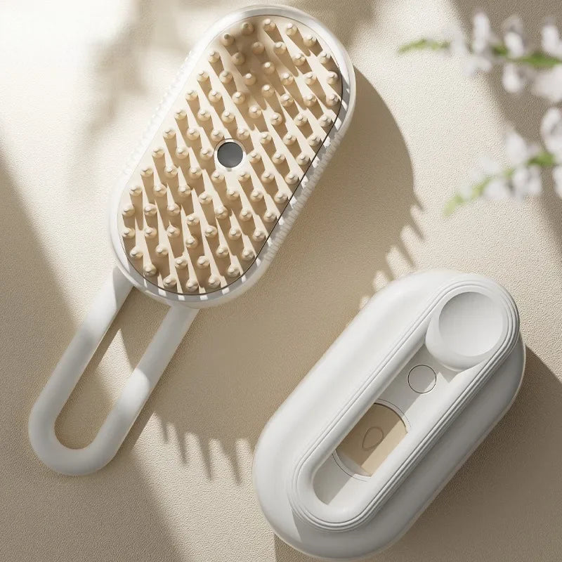 Electric Spray Massage Comb for Pets – Grooming & De-Shedding Tool