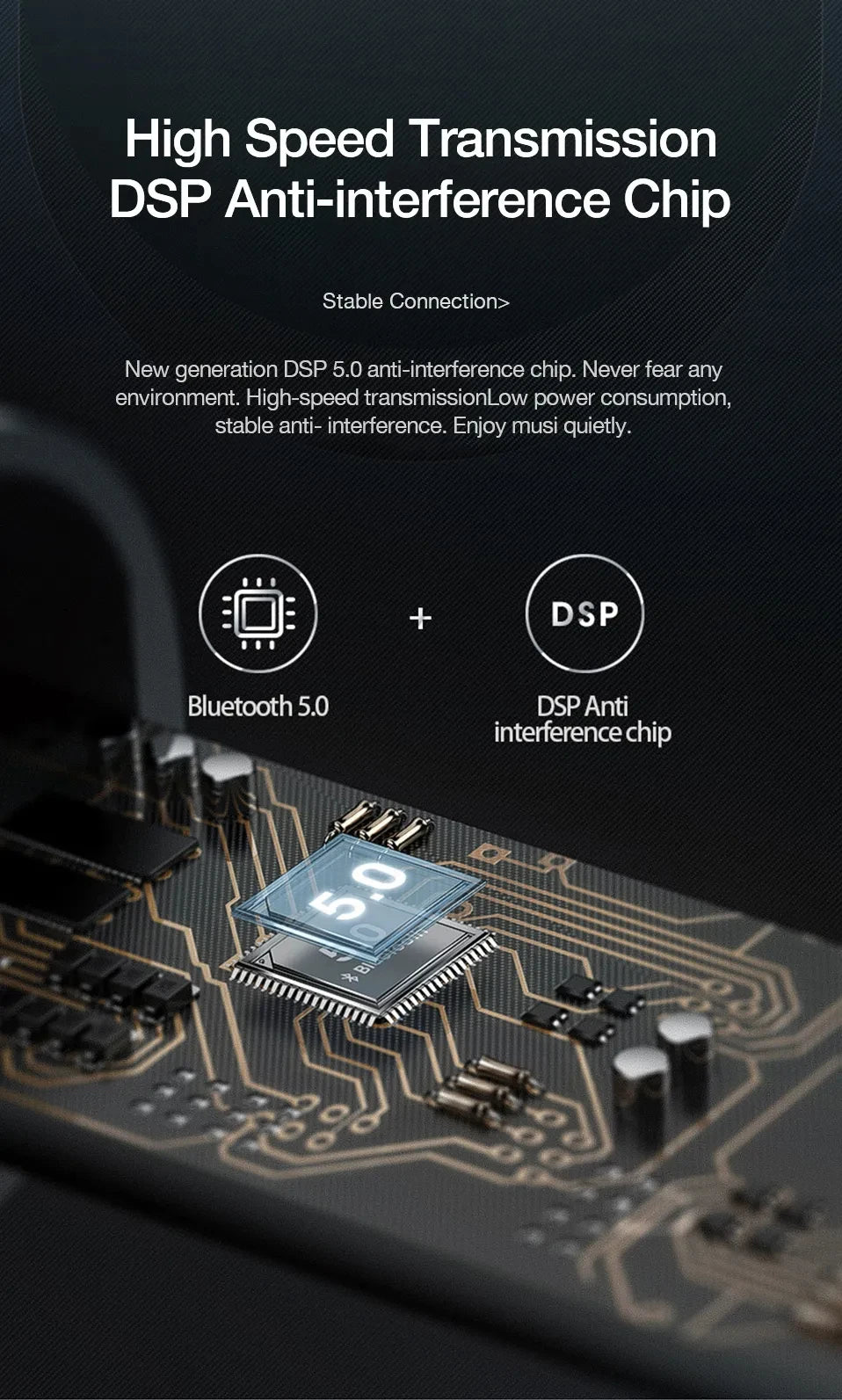Erilles True Wireless Earphones | ANC Bluetooth In-Ear
