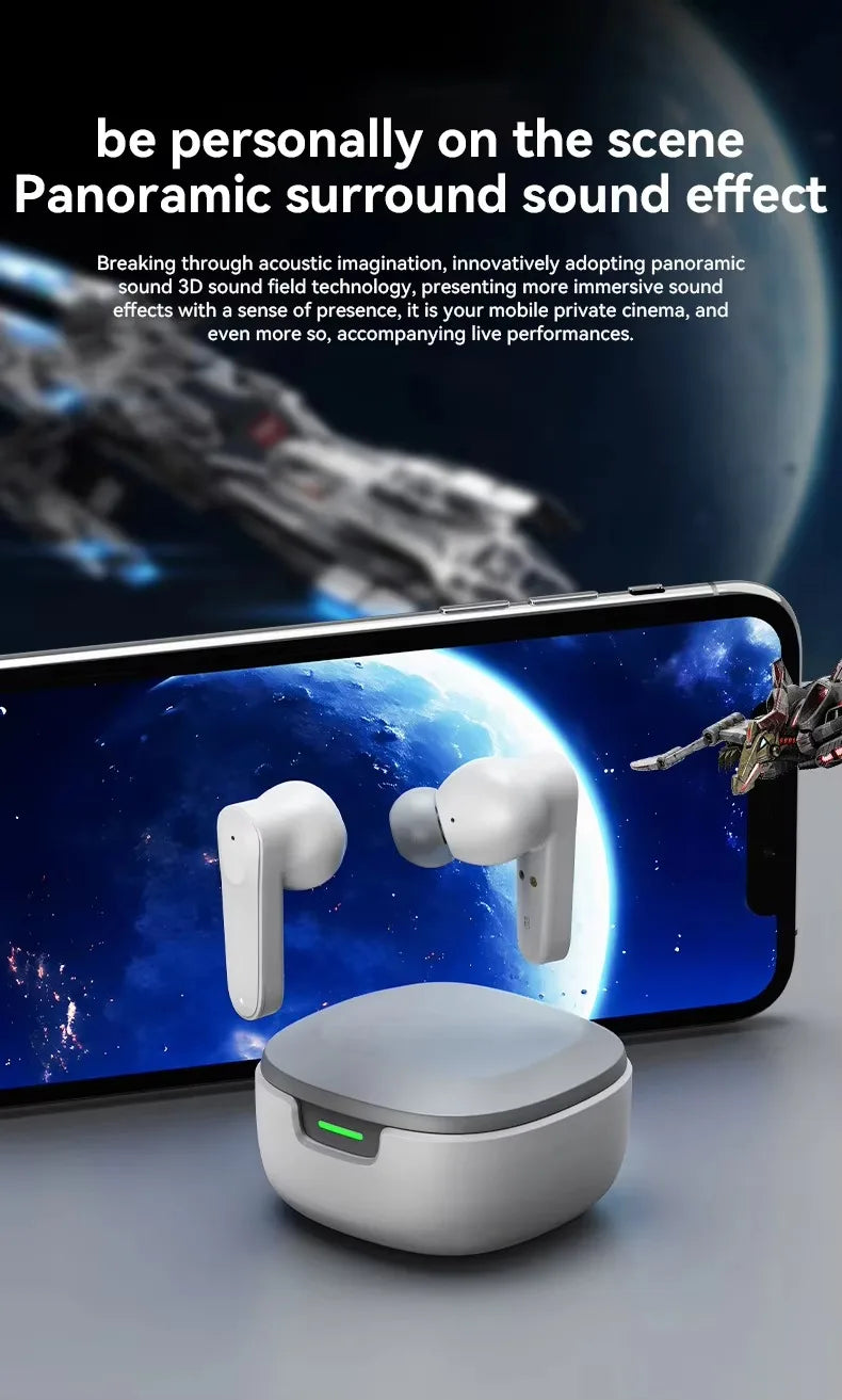TWS In-Ear Bluetooth Earphones – Noise Cancelling, Wireless