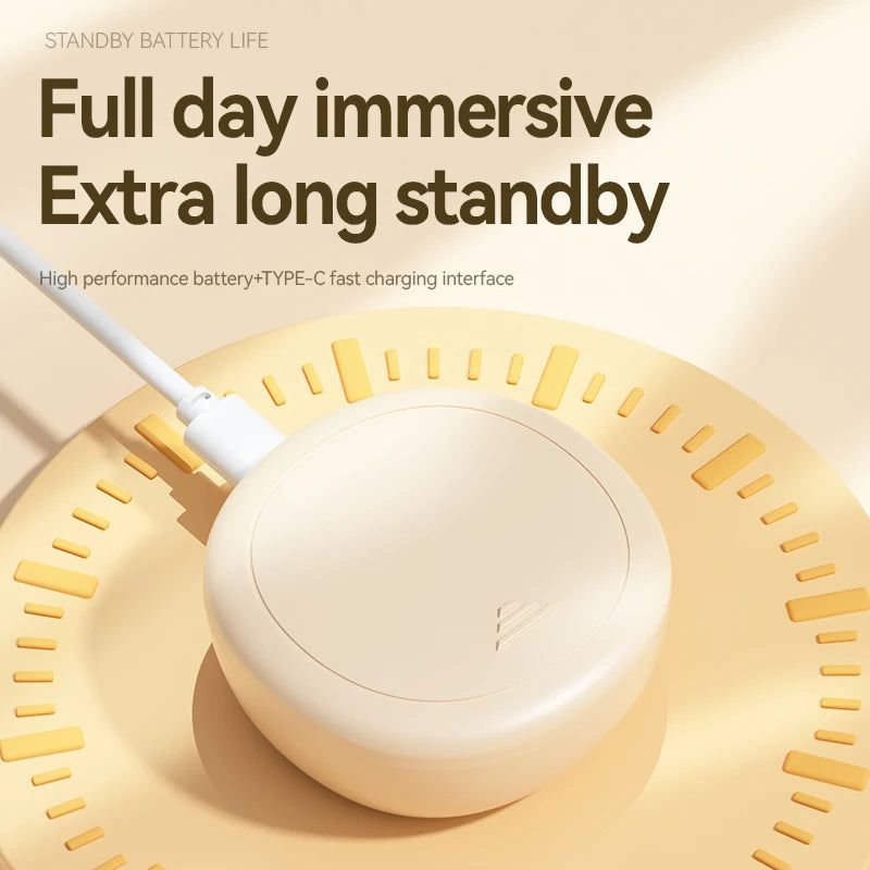 EKEAI Bone Conduction Sleep Earphones – ANC, Bluetooth 5.3