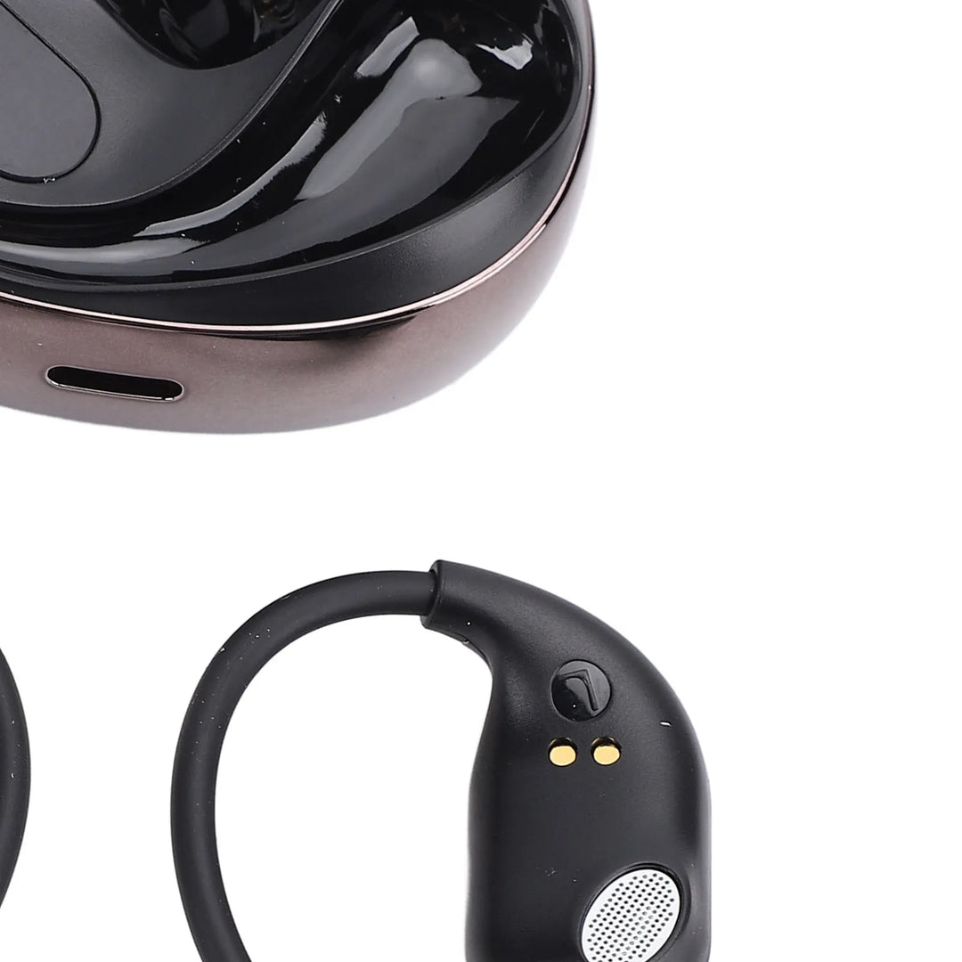 Qiilu AI Translation Ear Hook Earphones – 80 Languages & Stereo
