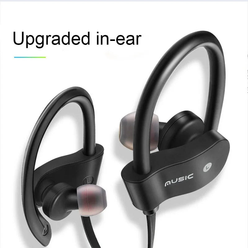 Fomscvka Wireless Bluetooth Earphones – Waterproof, Stereo Bass