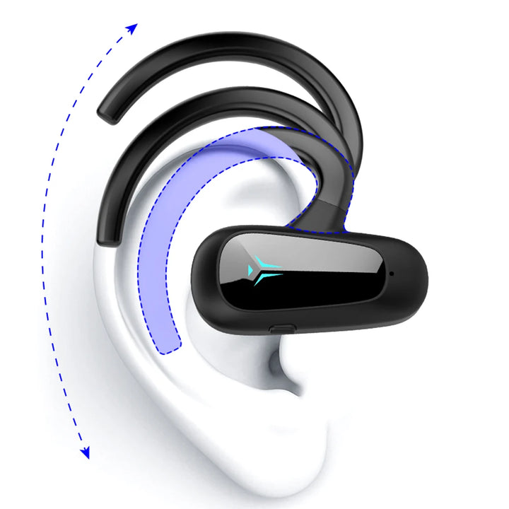 WYMECT M-T8 Bluetooth Headset – 15H Play, Ear Hook Fit – audio-accessory