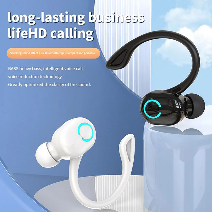 Kebidumei Bluetooth 5.2 Ear Hook Headset – ANC, Waterproof – audio-accessory