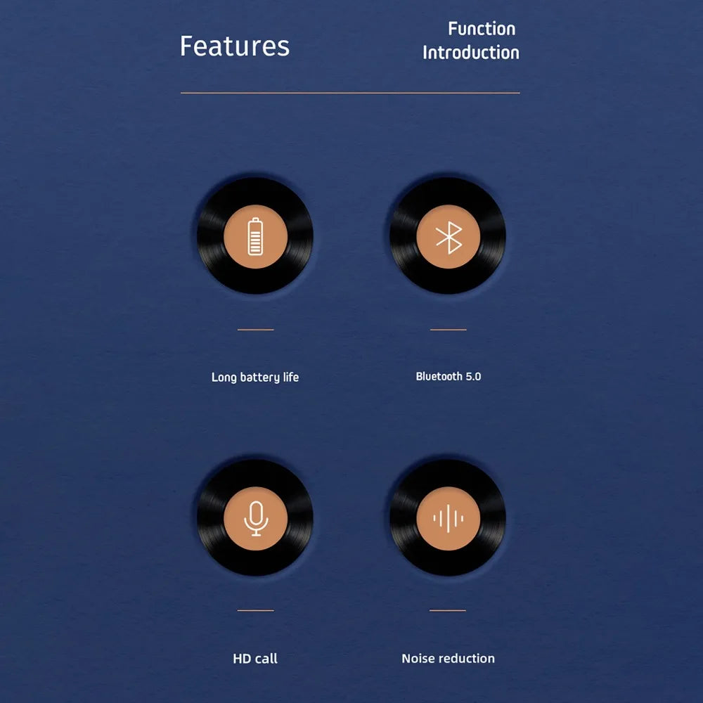 Gootrades E1 Wireless Earphones – ANC Bluetooth In-Ear
