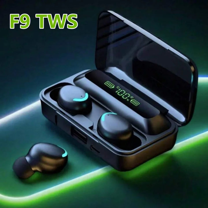DAmore 9D Stereo Bluetooth Earbuds – ANC, High Bass – audio-accessory