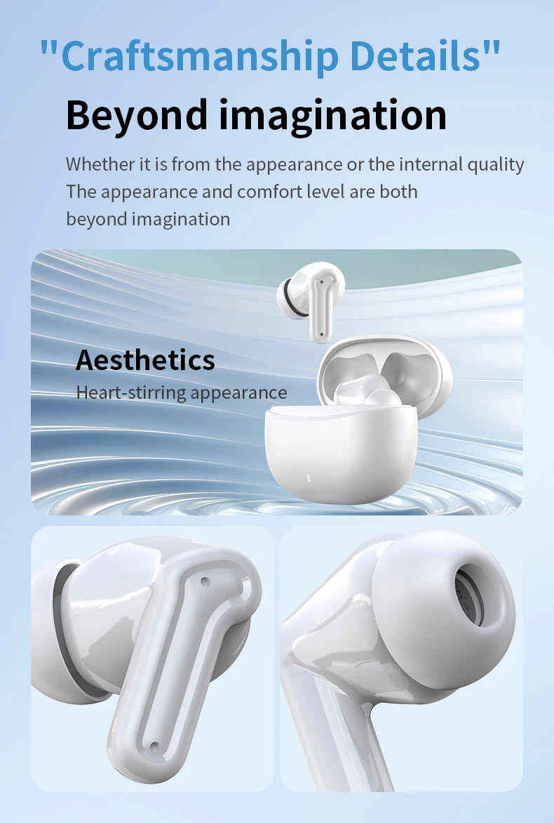 DAIDAN Bluetooth 5.3 TWS Earphones | Waterproof In-Ear with Mic