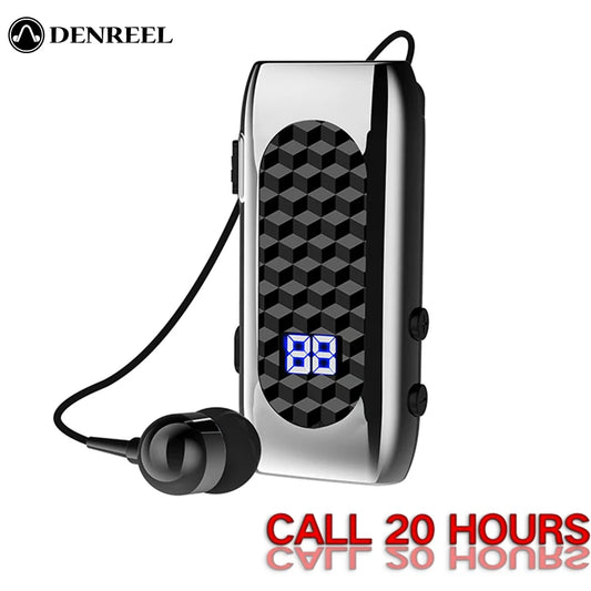 DENREEL Bluetooth 5.2 In-Ear Earphones – Noise Cancelling & 20h Battery – audio-accessory