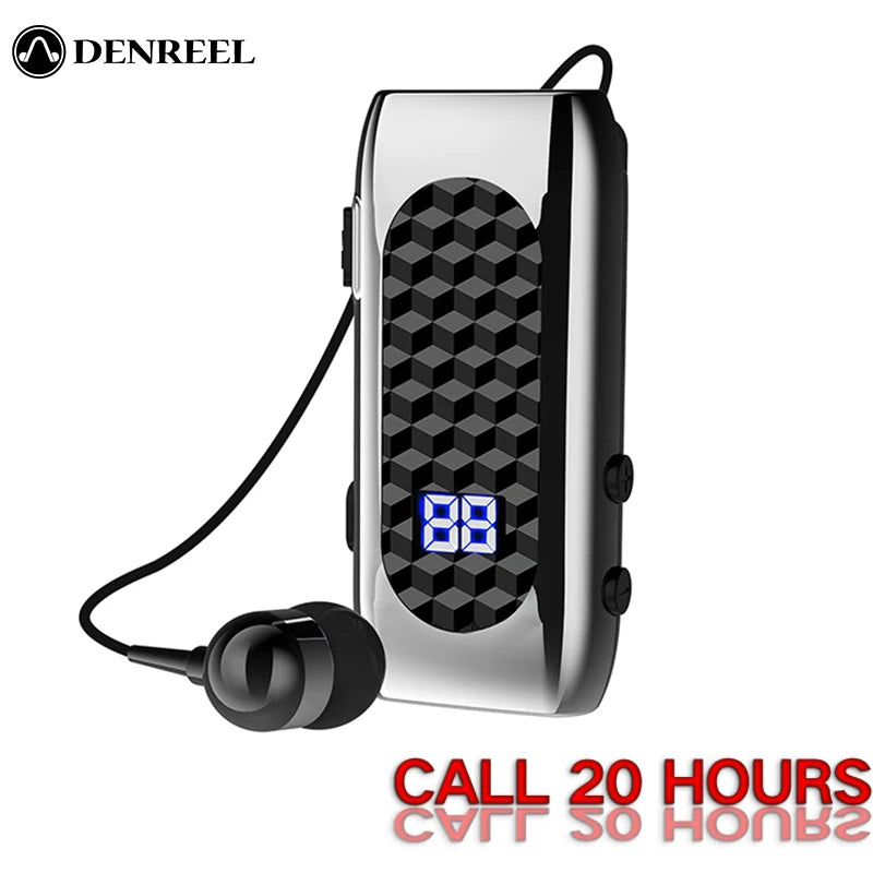 DENREEL Bluetooth 5.2 In-Ear Earphones – Noise Cancelling & 20h Battery – audio-accessory