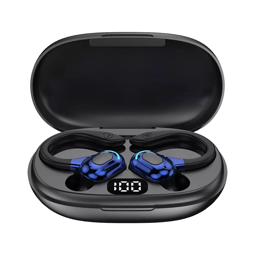 Virwir Bluetooth 5.2 Ear Hook Earbuds – ANC, HiFi Stereo, 60H
