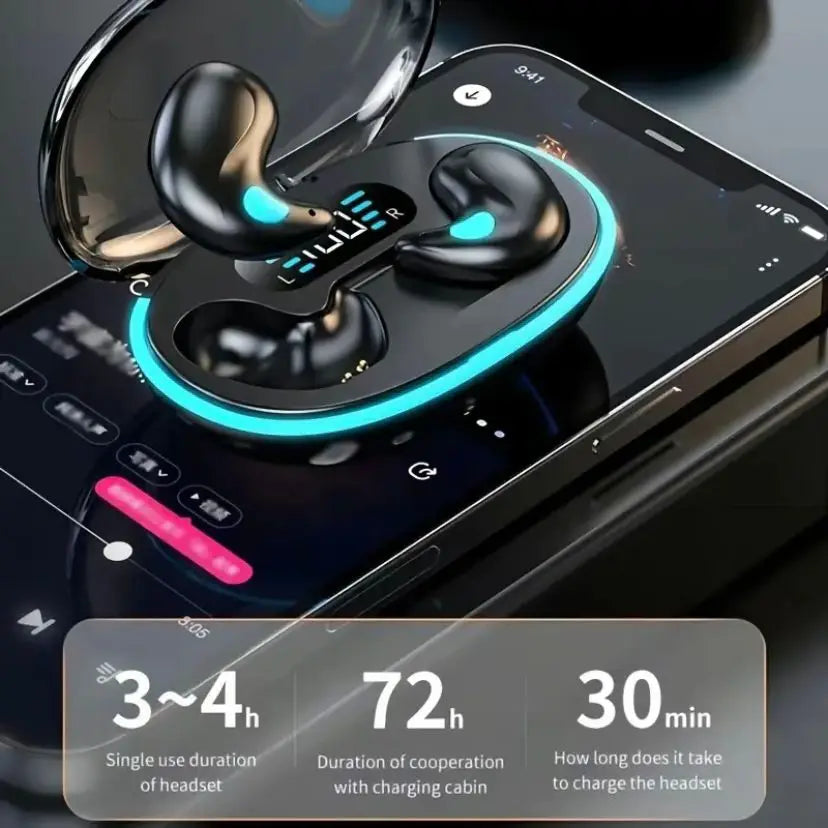 RSRDDY TWS Bluetooth Earphones – Wireless, Noise Cancelling