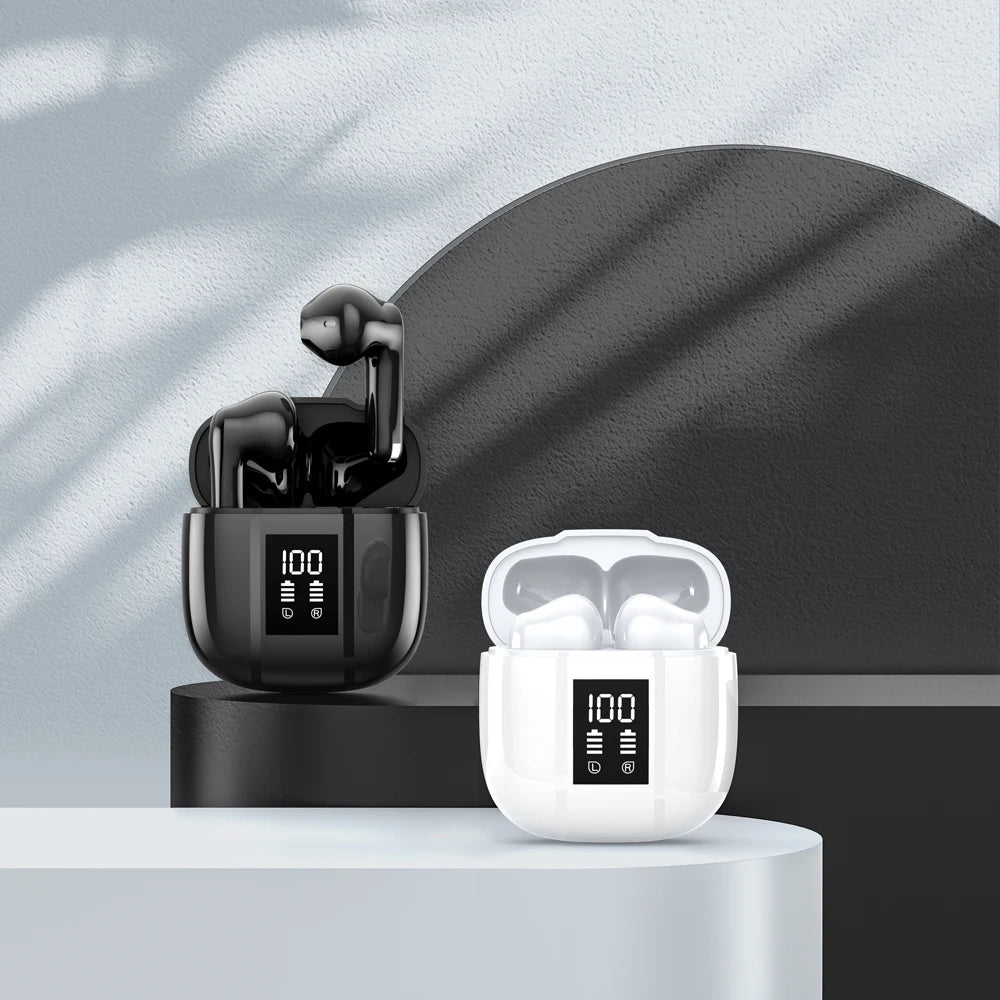 BLAST! i50 Bluetooth 5.3 Earbuds – LED Display & 8H Playtime
