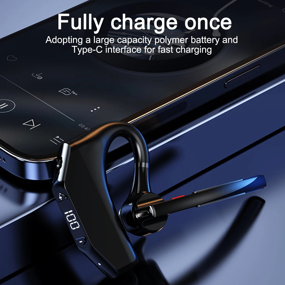 CUGUU V23 Bluetooth Headset – ENC Noise Reduction, 20H Talk – audio-accessory