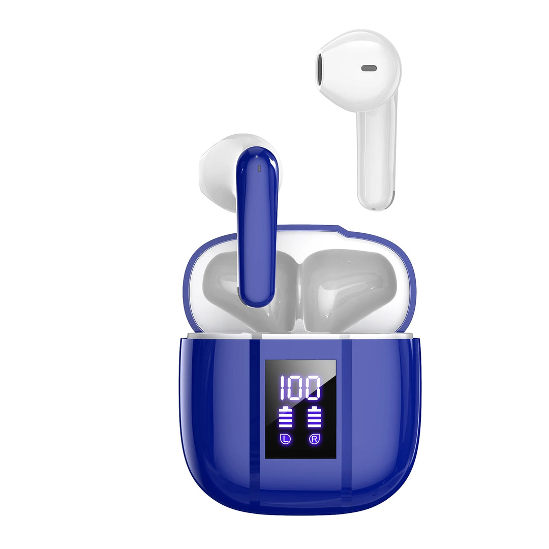 BLAST! i50 Bluetooth 5.3 Earbuds – LED Display & 8H Playtime